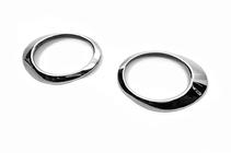 Subaru Forester 2008–2013 Libao 2010-2013 chromen mistlamp-omlijstingen (set 2 stuks, kunststof) foto 5