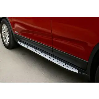 OEM V2 zijsteps (set van 2, aluminium) Subaru Outback 2009–2014 foto 1