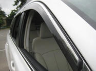 Subaru Outback 2009–2014 Raamdeflectoren met chroomstrip (4 stuks, Libao) foto 2