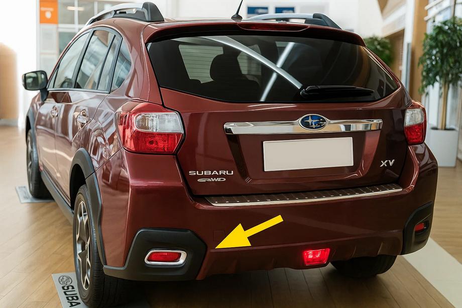 Subaru XV 2011–2017 Libao sierlijsten voor achterlicht/achterpositielicht (2 stuks, kunststof) Foto 3