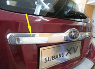 Subaru XV 2011–2017 Libao sierlijst boven kenteken (RVS) foto 5