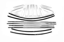 Subaru XV 2011–2017 Deurstijl sierlijsten Libao (set 4 stuks, kunststof) foto 3