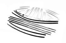 Subaru XV 2011–2017 Deurstijl sierlijsten Libao (set 4 stuks, kunststof) foto 4
