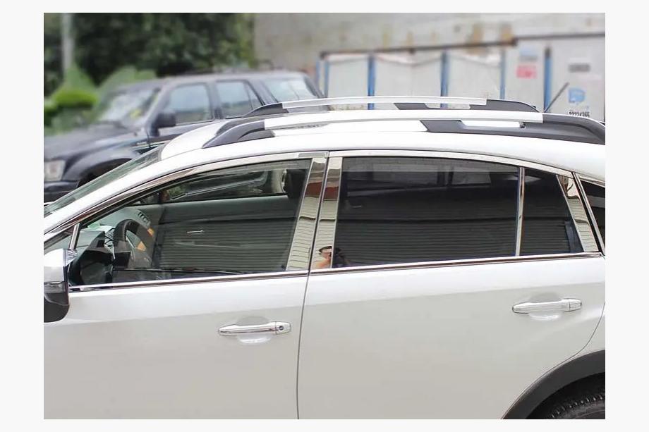 Subaru XV 2011–2017 Deurstijl sierlijsten Libao (set 4 stuks, kunststof) Image