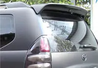 Toyota Land Cruiser Prado 120 2002–2009 Spoiler (spuitklaar) foto 6