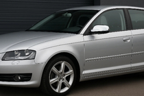 Audi A3 2003–2012 Spiegelkappen 2010-2012 (set 2 stuks, RVS) foto 3