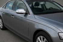 Audi A4 B8 2007–2015 RVS chromen spiegelkappen 2010-2015 (2 st.) foto 1