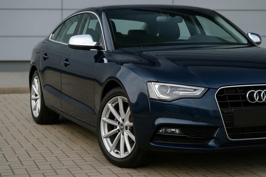 Audi A5 2007–2015 RVS chromen spiegelkappen 2010-2015 (2 st.) Foto 1
