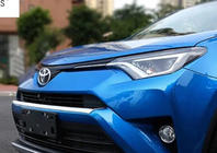 Toyota Rav 4 2013–2018 Beschermlijst voor voorbumper Libao 2016-2018 (kunststof) foto 2