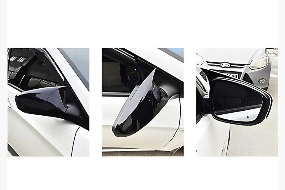 Hyundai Elantra (MD/UD) 2011–2015 Spiegelkappen met uitsparing voor richtingaanwijzer BMW-style (2 stuks) Foto 2