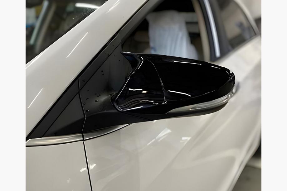 Hyundai Elantra (MD/UD) 2011–2015 Spiegelkappen met uitsparing voor richtingaanwijzer BMW-style (2 stuks) Foto 3