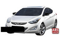 Hyundai I-30 2012–2017 Spiegelkappen met uitsparing voor richtingaanwijzer BMW-style (2 stuks) foto 5