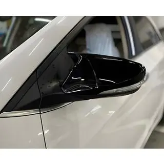 Spiegelkappen met uitsparing voor richtingaanwijzer BMW-style (2 stuks) Hyundai I-30 2012–2017 foto 3