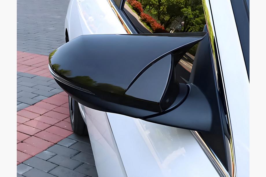 Hyundai I-30 2012–2017 Spiegelkappen met uitsparing voor richtingaanwijzer BMW-style (2 stuks) Image