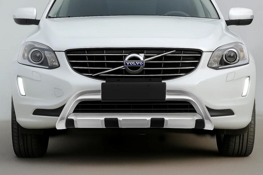 Volvo XC60 2009–2017 Voor- en achterlipspoiler V2 (2014-2017) Image