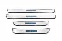 BYD S6 2010–2016 Libao LED dorpellijsten (4 stuks, RVS) foto 2