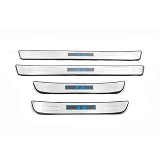 Libao LED dorpellijsten (4 stuks, RVS) foto 2