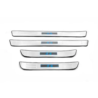 Libao LED dorpellijsten (4 stuks, RVS) foto 2
