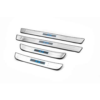 Libao LED dorpellijsten (4 stuks, RVS) foto 1