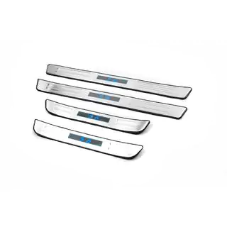 Libao LED dorpellijsten (4 stuks, RVS) foto 1