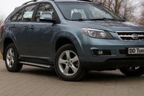 BYD S6 2010–2016 OEM V2 zijtreden (set van 2, aluminium) foto 1