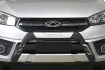 Chery Tiggo 3 2005– Voorbumper lipspoiler foto 1