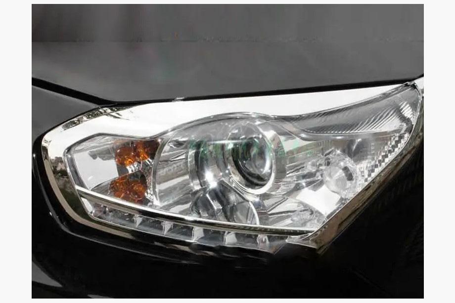 Chery Tiggo 1 2005–2016 Koplamp sierlijsten Libao 2010-2014 (set 2 stuks, kunststof) Image