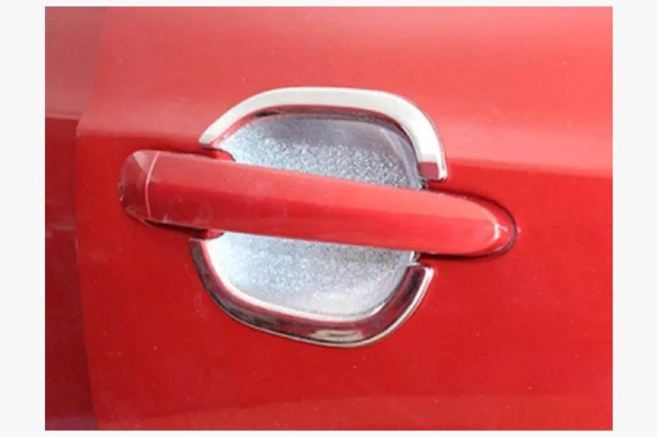 Chery Tiggo 1 2005–2016 Chroom deurgreepschaal-achterkappen Libao 2010-2014 (4 st., kunststof) Image