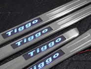 Chery Tiggo 1 2005–2016 Libao LED instaplijsten 2010-2014 (4 stuks, RVS) foto 5