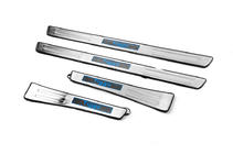 Chery Tiggo 1 2005–2016 Libao LED instaplijsten 2010-2014 (4 stuks, RVS) foto 2