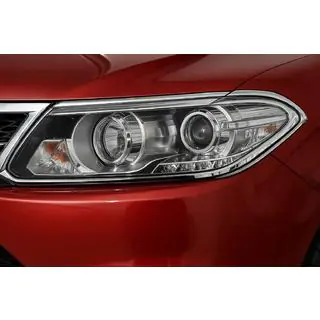Libao chromen koplampcovers (set 2 stuks, kunststof) Chery Tiggo 5 2013– foto 2