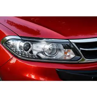 Libao chromen koplampcovers (set 2 stuks, kunststof) Chery Tiggo 5 2013– foto 1