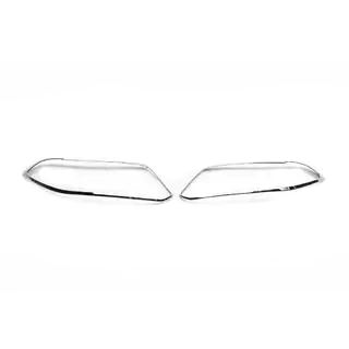 Libao chromen koplampcovers (set 2 stuks, kunststof) Chery Tiggo 5 2013– foto 3