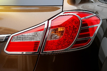 Chery Tiggo 5 2013– Libao chromen achterlichtcovers (2 stuks, kunststof) foto 1