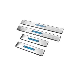 Libao LED dorpellijsten (4 stuks, RVS) foto 1