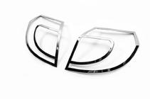 Geely Emgrand X7 2011– Libao chromen achterlichtcovers (2 stuks, kunststof) foto 2