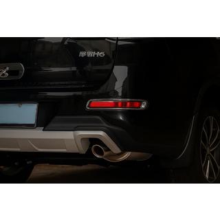 Chroom achterlicht afdekkappen Libao 2012+ (2 st., kunststof) GreatWall Haval H6 2011– foto 3