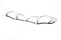 GreatWall Haval H6 2011– Libao chromen achterlichtcovers (2 stuks, kunststof) foto 3