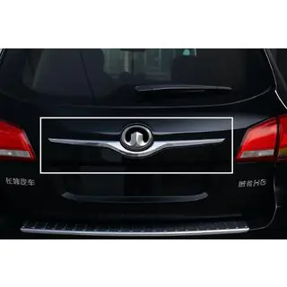 RVS sierlijst voor kofferbakdeksel (boven) Libao GreatWall Haval H6 2011– foto 3