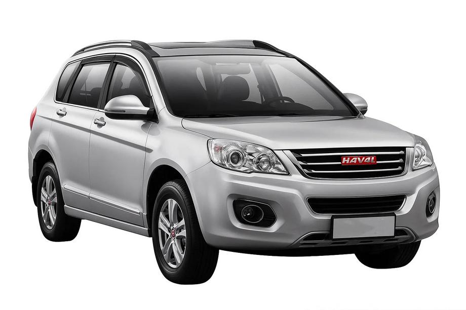 GreatWall Haval H6 2011– Raamwindschermen met chromen sierlijst 2012-2016 (4 st., Libao) Foto 3