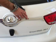 GreatWall Haval M4 2012–2021 RVS sierlijst voor kofferklep (boven) Libao 2012+ foto 2