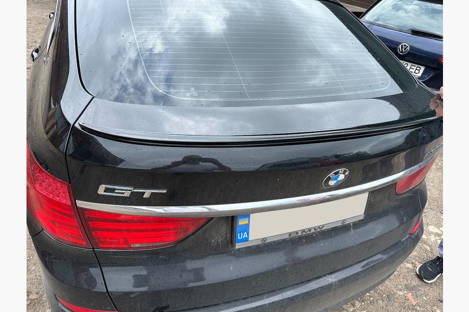 BMW 5 Serie F07 2009–2017 Sunplex lip spoiler (2009-2013, zwart) Image