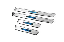 Mazda 3 2009–2013 Libao LED dorpellijsten (4 stuks, RVS) foto 2