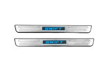 Suzuki Swift 2010–2017 Libao LED instaplijsten (2 stuks, RVS) foto 1