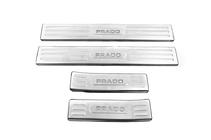 Toyota Land Cruiser Prado 150 2009–2023 RVS instaplijsten binnenzijde V1 (set van 4) foto 1