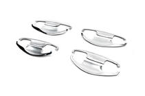 Hyundai Santa Fe 3 2012–2018 Chroom deurgreepkommen (4 stuks, ABS) foto 2