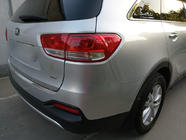Kia Sorento III UM 2014–2020 RVS beschermplaat achterbumper foto 5
