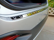 Kia Sorento III UM 2014–2020 RVS beschermplaat achterbumper foto 2