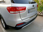 Kia Sorento III UM 2014–2020 RVS beschermplaat achterbumper foto 6