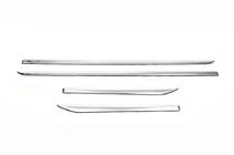 Nissan Qashqai 2014–2021 Deurstrip Libao V1 (set 4 stuks, RVS) foto 1